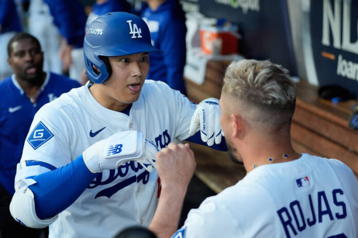 大谷翔平上演史詩般二刀流表現。